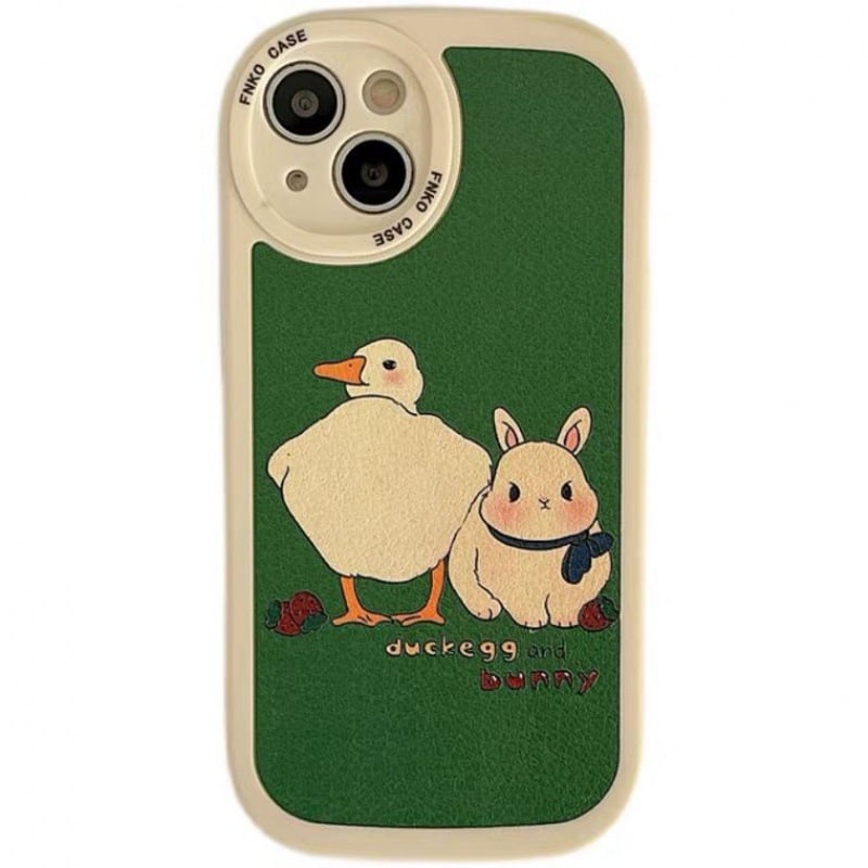 Cute Duck Rabbit iPhone cover