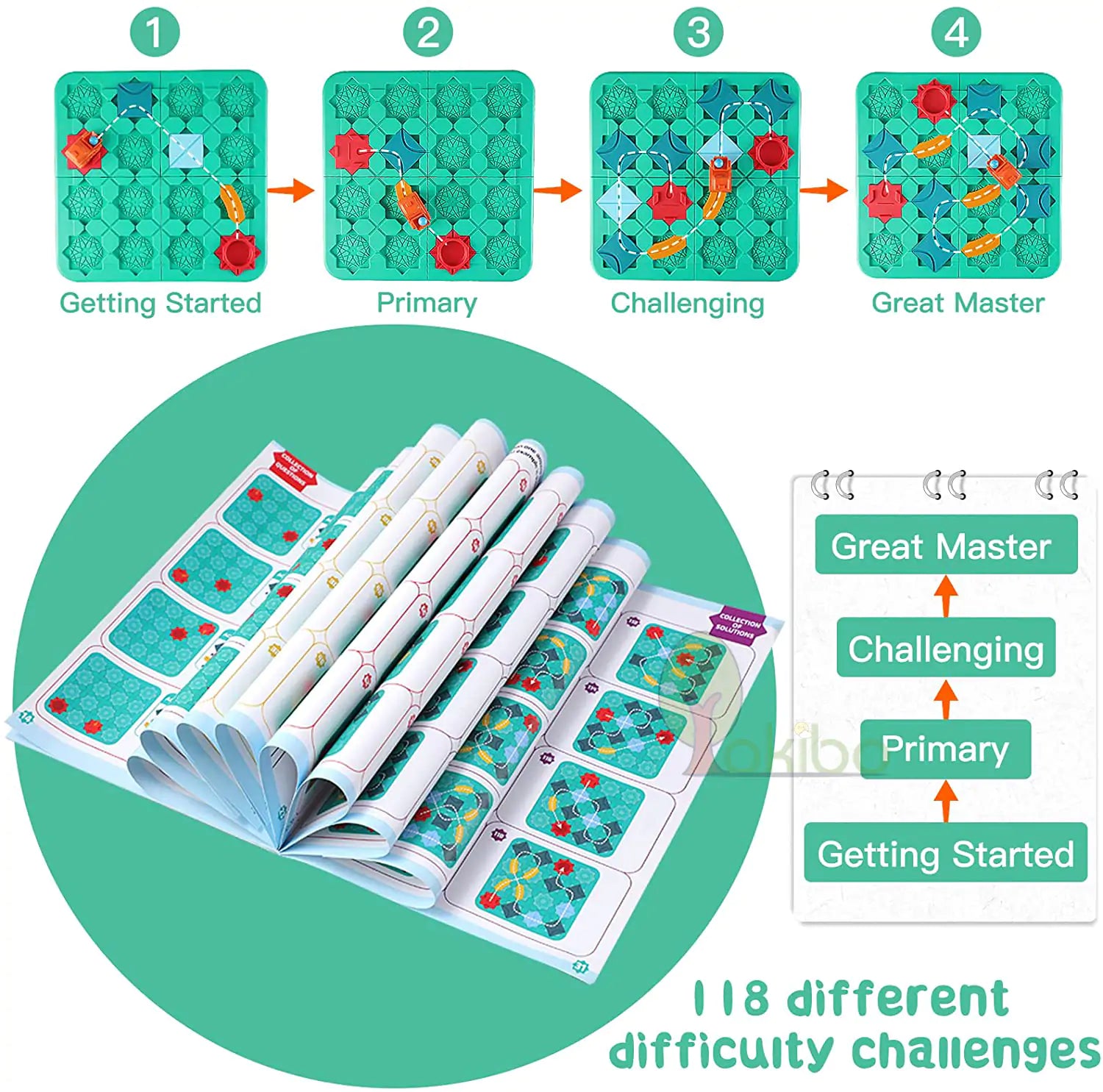 Logic board game for children