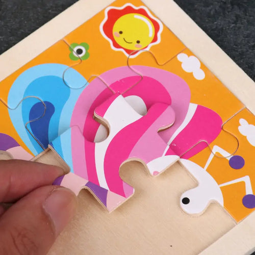 Children's Toys Wooden 3D Puzzle