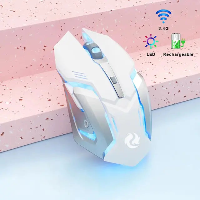 Trådløs gamingmus med Dual-Mode