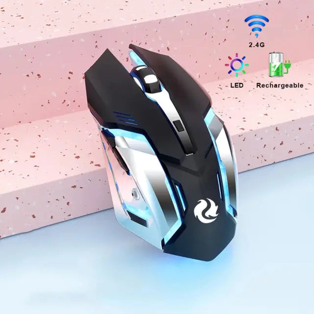 Trådløs gamingmus med Dual-Mode