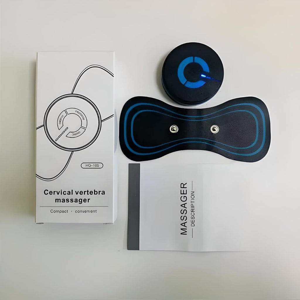 Mini massageapparat til nakke og ryg