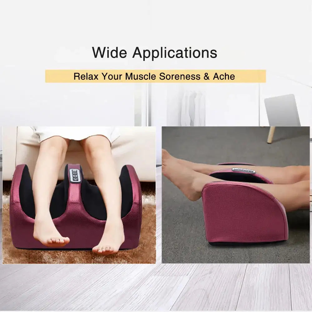 Fodmassageapparat med varme