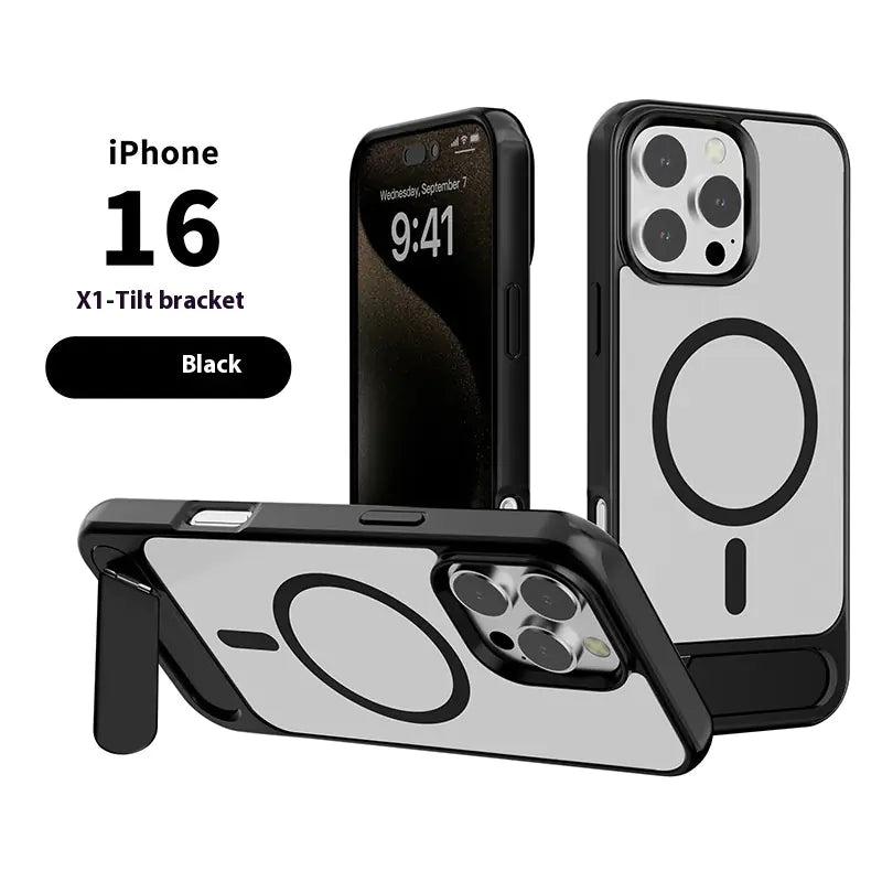 iPhone cover med stand og MagSafe – i flere farver (iPhone 13–16)