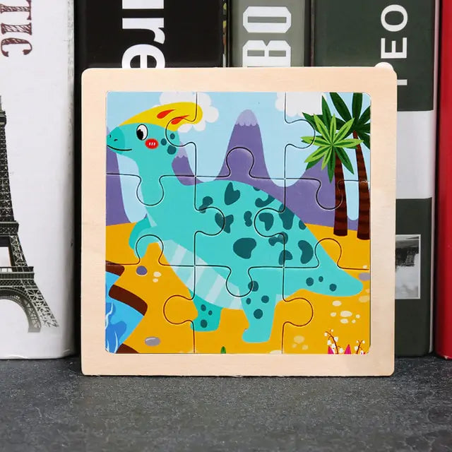 Children's Toys Wooden 3D Puzzle