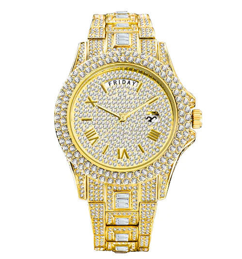 Bling Bling Luxury Watch Men