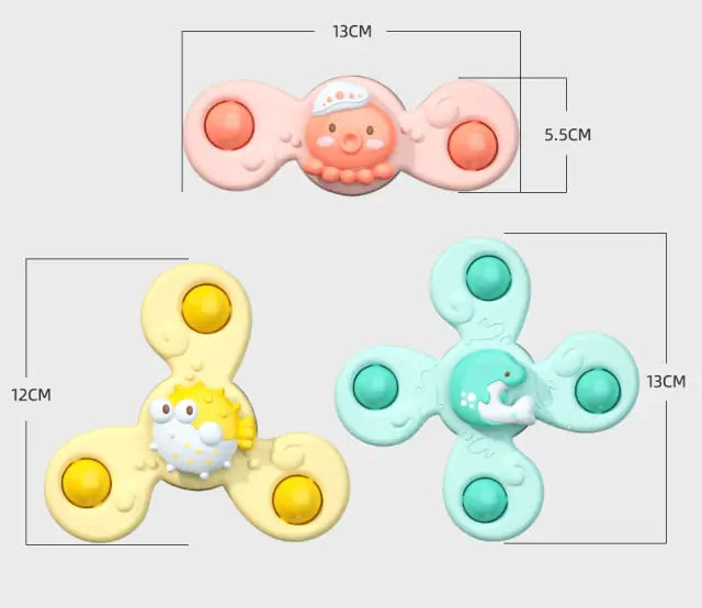 Baby Spin Top Bath Toy