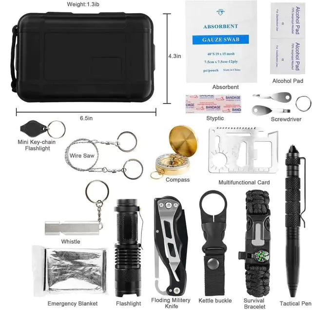 Portable Outdoor Survival Kit