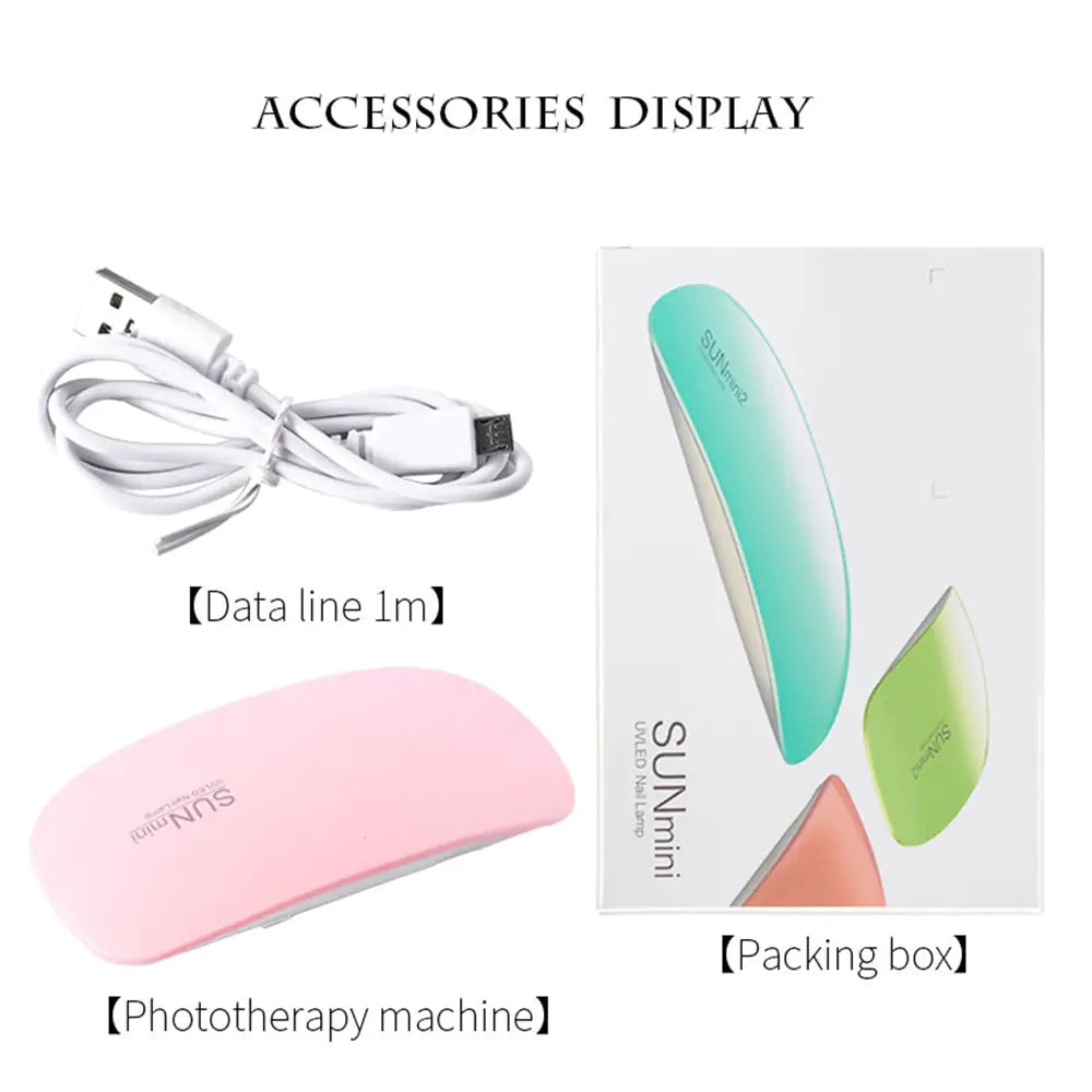 UV LED lampe negle 6W