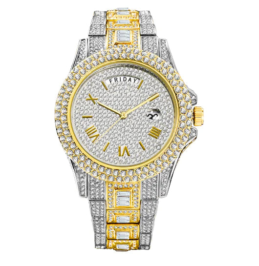 Bling Bling Luxury Watch Men