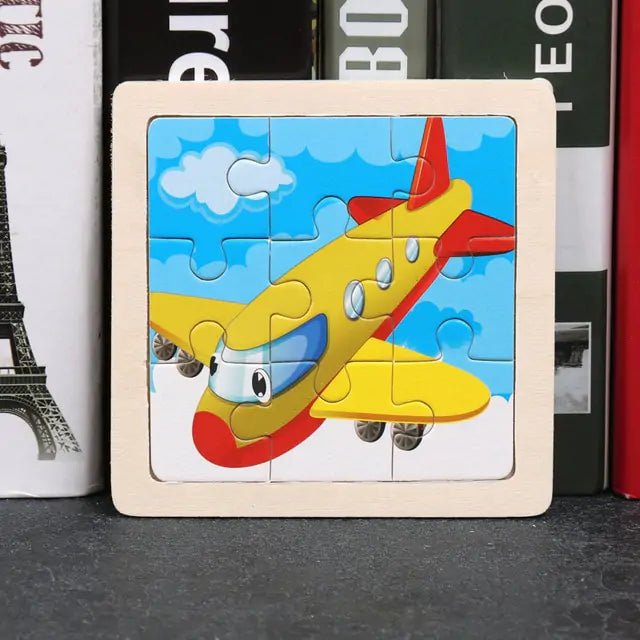 Children's Toys Wooden 3D Puzzle