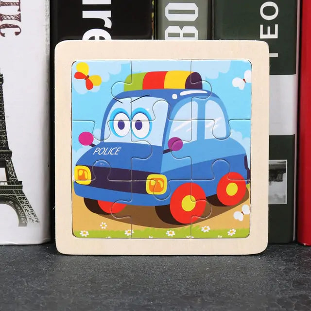 Children's Toys Wooden 3D Puzzle