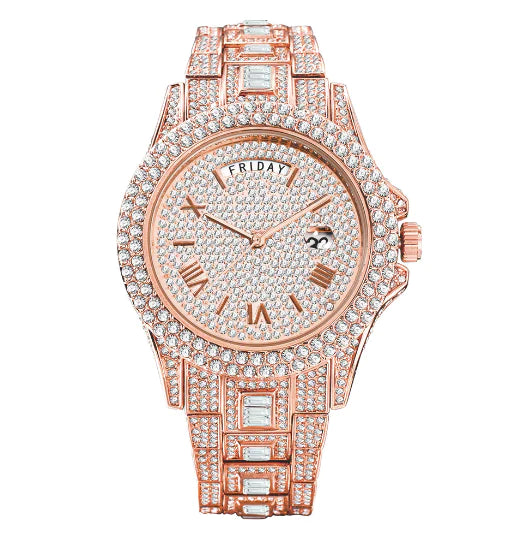 Bling Bling Luxury Watch Men